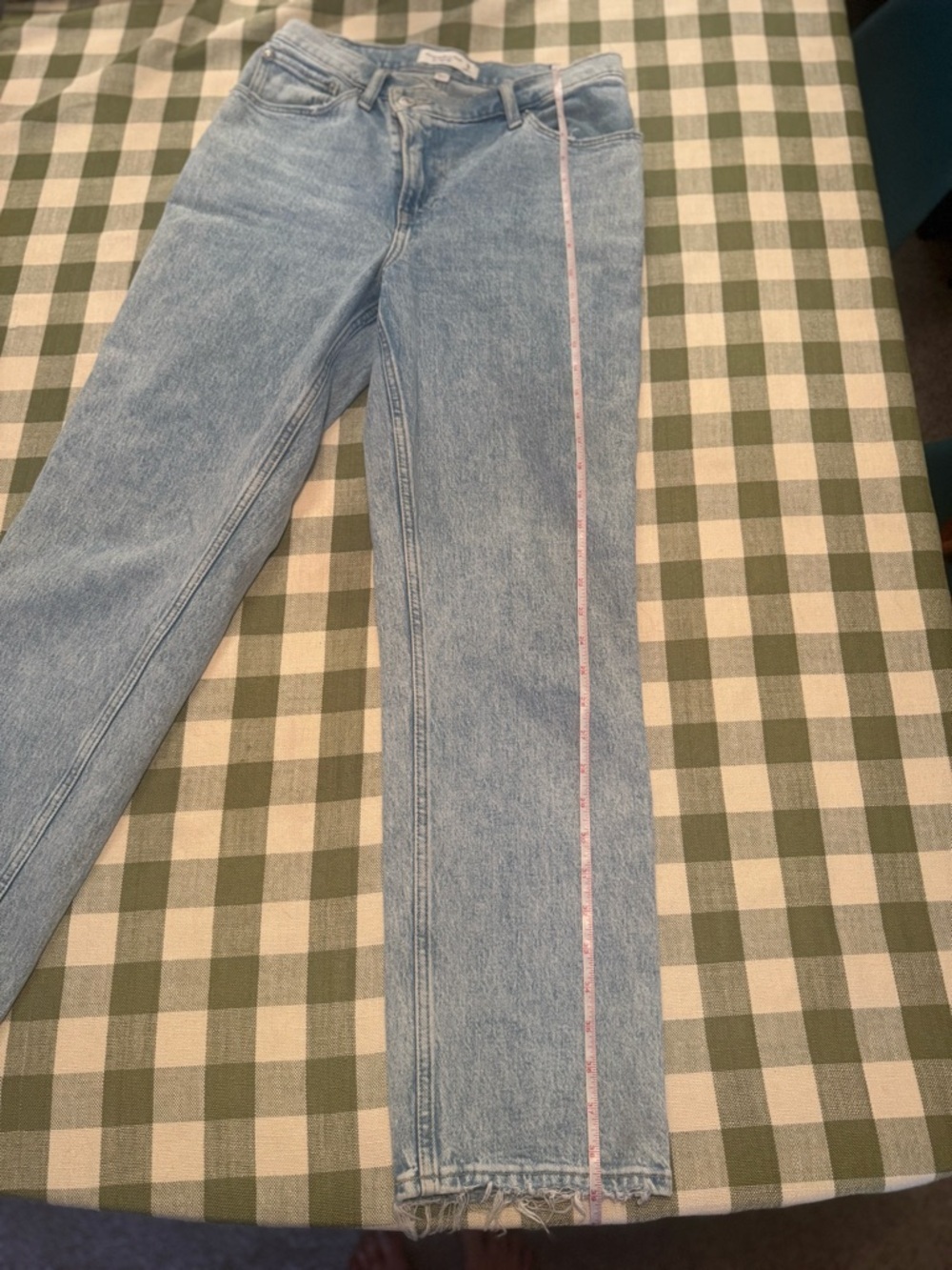 Abercrombie & Fitch Curve Love Ultra High Rise 90’s Straight jeans - Picture 7 of 12
